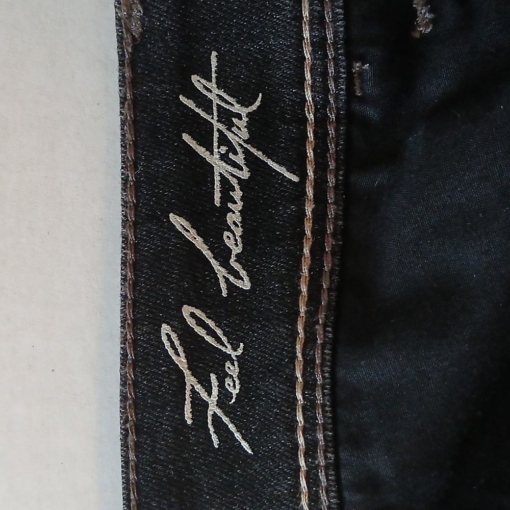 WHBM Women's Black Jeans, Slim Leg Blanc 8R - Picture 9 of 10